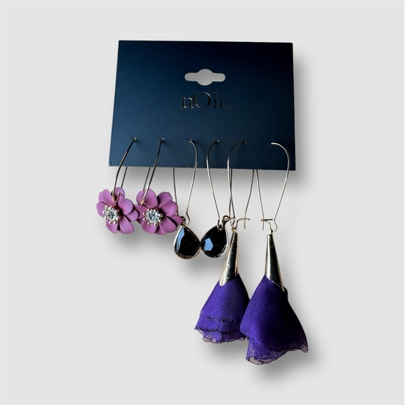 nOir Jewelry Earring Bundle - 3 Pairs
Condition: New with tags - Picture 1 of 7